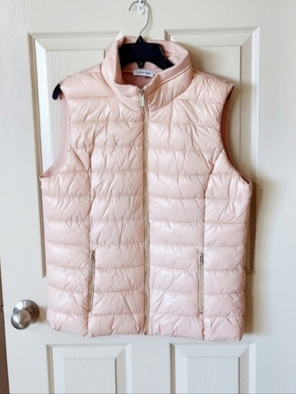 Calvin Klein Women's Puffer Vest In Pink SZ XL